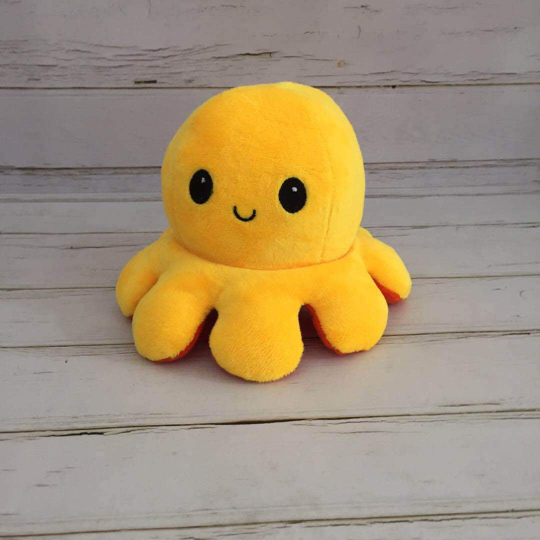 happy and sad octopus