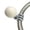 White, variant on American Shifter Company ASCBN030CW White Billiard Cue Ball Suicide Brody Knob Opaque
