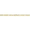thumbnail image 4 of KoolJewelry 14k Yellow Gold Filled Solid Figaro Link Chain Necklace (4.2 mm, 36 inch), 4 of 8