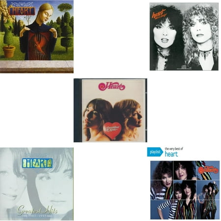 Greatest Hits & Greatest Hits 1985 -1995 & Dreamboat Annie & Bebe Le Strange & Playlist: Very Best Of Heart [CD Bundle]