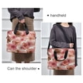 thumbnail image 6 of 16" Laptop Briefcase for Work Travel Laptop Shoulder Bag Carrying Handbag Laptop Case Tie-dye Flowers Pattern, 6 of 8
