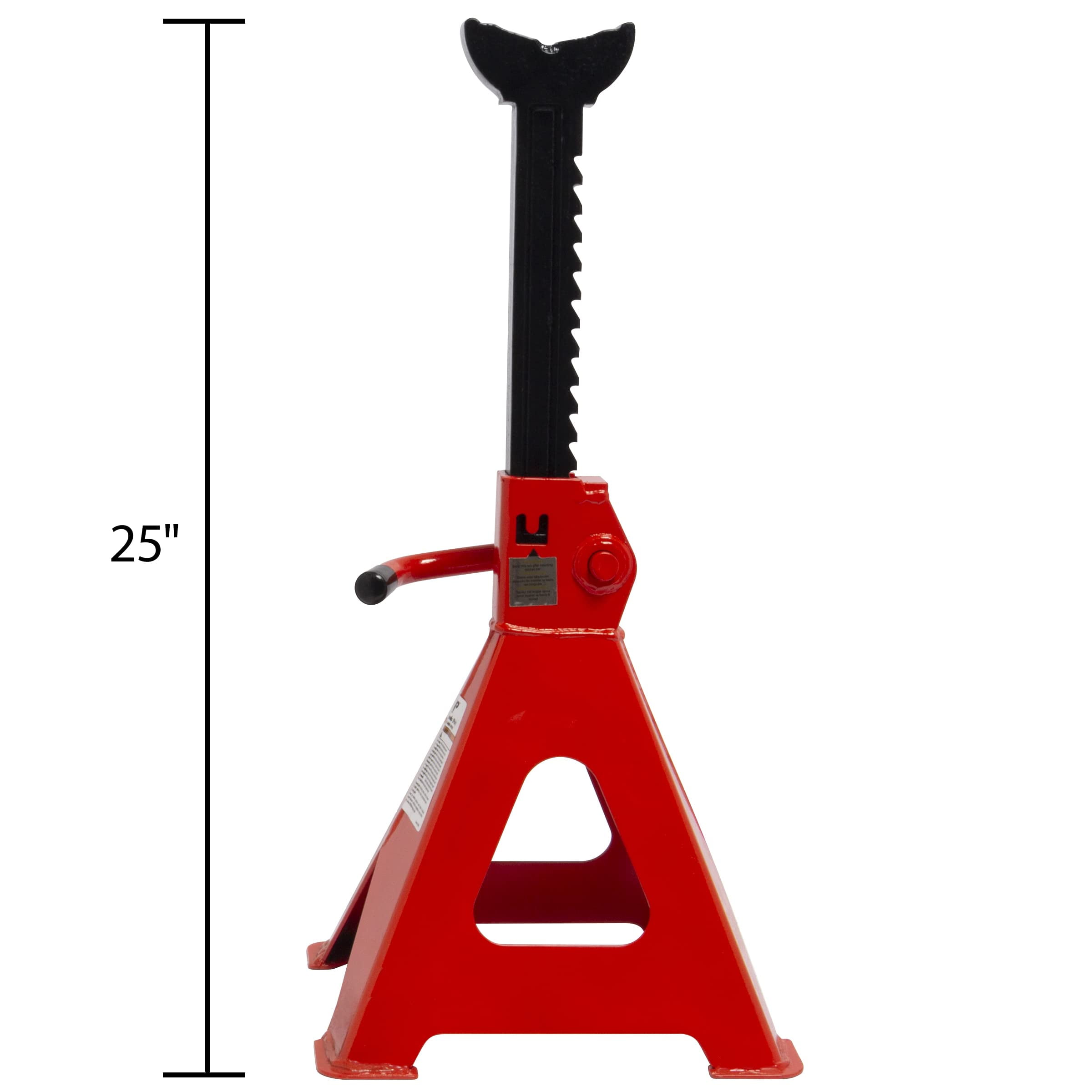 Myers Extreme Performance 6 Ton Jack Stands Pair, Adjustable & Self-Locking
