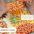 thumbnail image 3 of Orange Fall Kitchen Mats for Floor, Cushioned Anti Fatigue Memory Foam Kitchen Rugs Set of 2, Non Slip Waterproof Kitchen Runner Floor Mat, Comfort Standing Mat for Sink, Laundry, Autumn Home Decor, 3 of 3