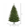 thumbnail image 2 of Vickerman 6.5' x 54" Elkin Mixed Pine EZ Plug Artificial Christmas Tree, Clear Dura-Lit Incandescent Lights, 2 of 3