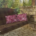 thumbnail image 4 of Outdoor Pillow In Floral Pattern, 4 of 4
