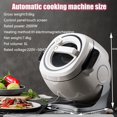 thumbnail image 3 of taicans Machine de Cuisson Sauté Multifonctionnelle Intelligente Économe en Énergie et Parfaite pour Toute la Famille, 3 of 8