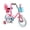 Pink, variant on Rully 14 inch Girls Bike with Basket, Doll Seat and Training Wheels, Pink Kids Bicycle for Ages 3-5