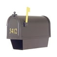 thumbnail image 6 of Berkshire Curbside Mailbox with Front Numbers, Newspaper Tube, Locking Insert and Springfield Mailbox Post, 6 of 7