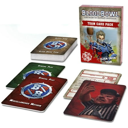 Blood Bowl Elven Union Team Card Pack (Best Team In Blood Bowl)