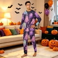 thumbnail image 6 of Halloween Pajamas, Pastel Tie Dye Matching Family Pajamas Pink Purple Ghost Print Long Sleeve Two Piece Pajama Set Soft Sleepwear Nightwear Loungewear Girly Casual Photos, 6 of 6