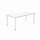 thumbnail image 1 of Escritorio Viena 180x60cm – Blanco con Patas Blanco, 1 of 1