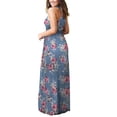 thumbnail image 4 of HAOMEILI Women's Summer Sleeveless Loose Maxi Dress Casual Long Dress with Pockets 2025 New, 4 of 6