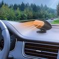 thumbnail image 3 of Calentador de coche, calentador de vehículo automático, giratorio de 360  degree, Mini portátil 2 en 1 con enchufe en encendedor de cigarrillos, ventilador 12V 120W, 3 of 5