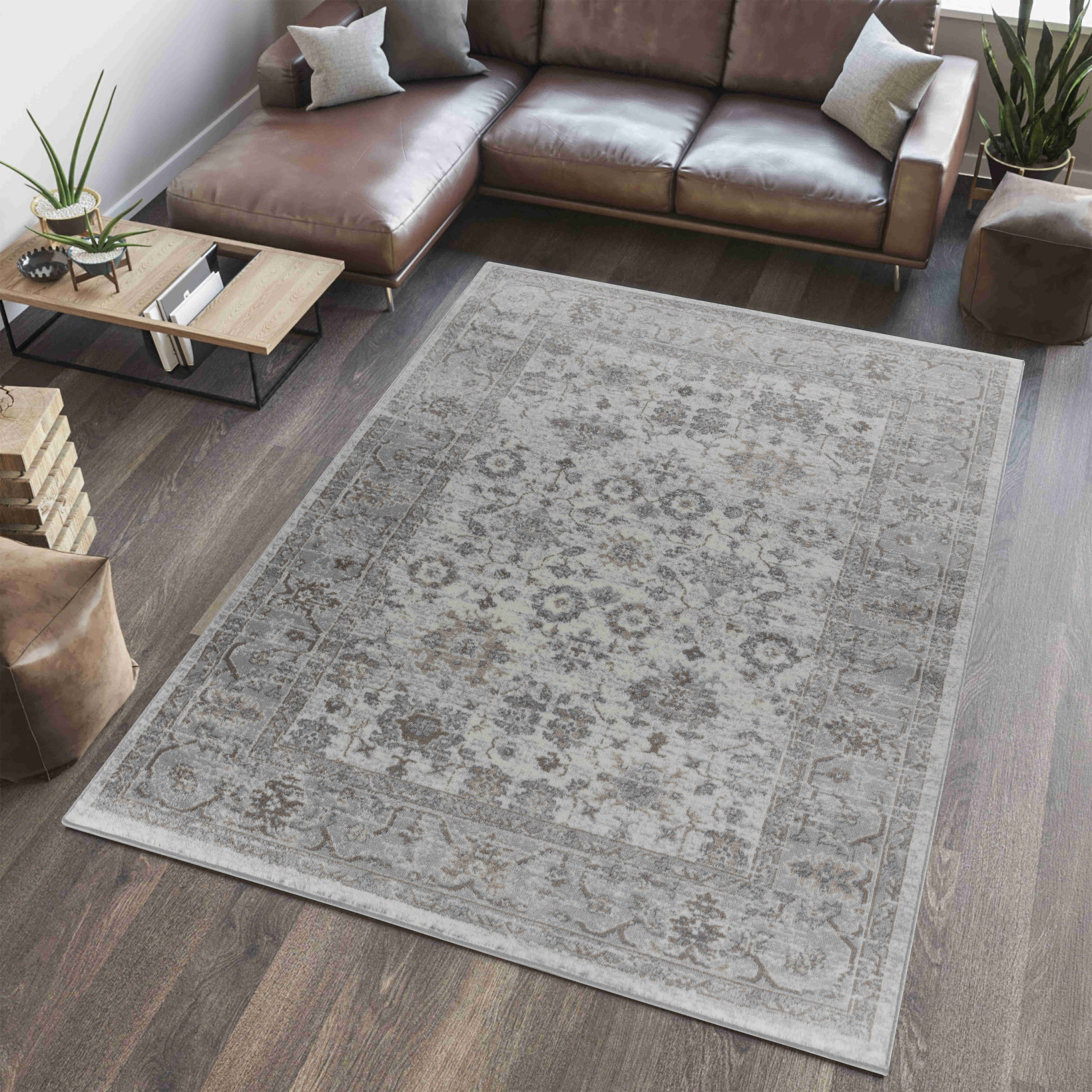 Rug Branch Sakarya Collection Oriental Distressed Indoor Area Rug