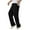 C61/Black, variant on XIYON Men's Pants Comfortable Breathable Lightweight Relaxed Solid Color Summer Trousers With Pockets For Outdoor Travel Loose Fit