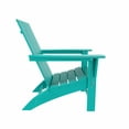 thumbnail image 6 of WestinTrends Ashore All-Weather Poly Lumber Adirondack Chairs, Foldable Modern Farmhouse Design, Outdoor Patio Seating, Set of 8, Turquoise, 6 of 7