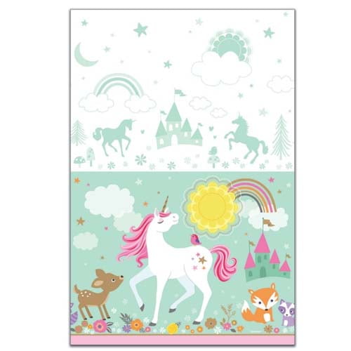 Magical Unicorn Plastic Table Cover (1ct)
