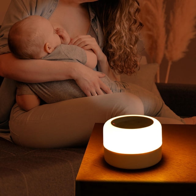 de ruido blanco con temporizador de apagado automático de luz Alta 12 Sonidos relajantes Sonido + Sueño para Baoblaze Máquina de ruido blanco
