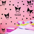 thumbnail image 7 of Vinyl Wall Art Decal - Kuromi - 7" x 9" Each - Trendy Cool Fun Anime Inspiring Design Sticker for Home Kids Room Playground Gaming Room Playroom Comics Storefront Decor, 7 of 7