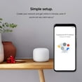 thumbnail image 3 of Google Nest WiFi - AC2200 (2nd Generation) Router and Add On Access Point Mesh Wi-Fi System Bundles (2-Pack, Sand), 3 of 4