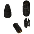 thumbnail image 2 of Neutrik NC3FX-B 3-Pin F Cable MT XLR Black with Gold Contacts, 2 of 3