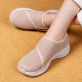 thumbnail image 3 of Women's Plus Size Breathable Mesh Slip-On Sneakers with Adjustable Strap, Lightweight Comfortable Casual Shoes, Footwear for Everyday Walking and Summer Activities Pink 40, 3 of 10