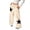 Beige, variant on Kids Girl Pants Girls Casual Jogger Pants Stars Print Drawstring Elastic Waist with Comfortable Elastic Waistband for Play Everyday Yellow 7 Years-8 Years