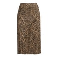 thumbnail image 4 of The Get Women's Plus Size Pleated Maxi Skirt, 4 of 5