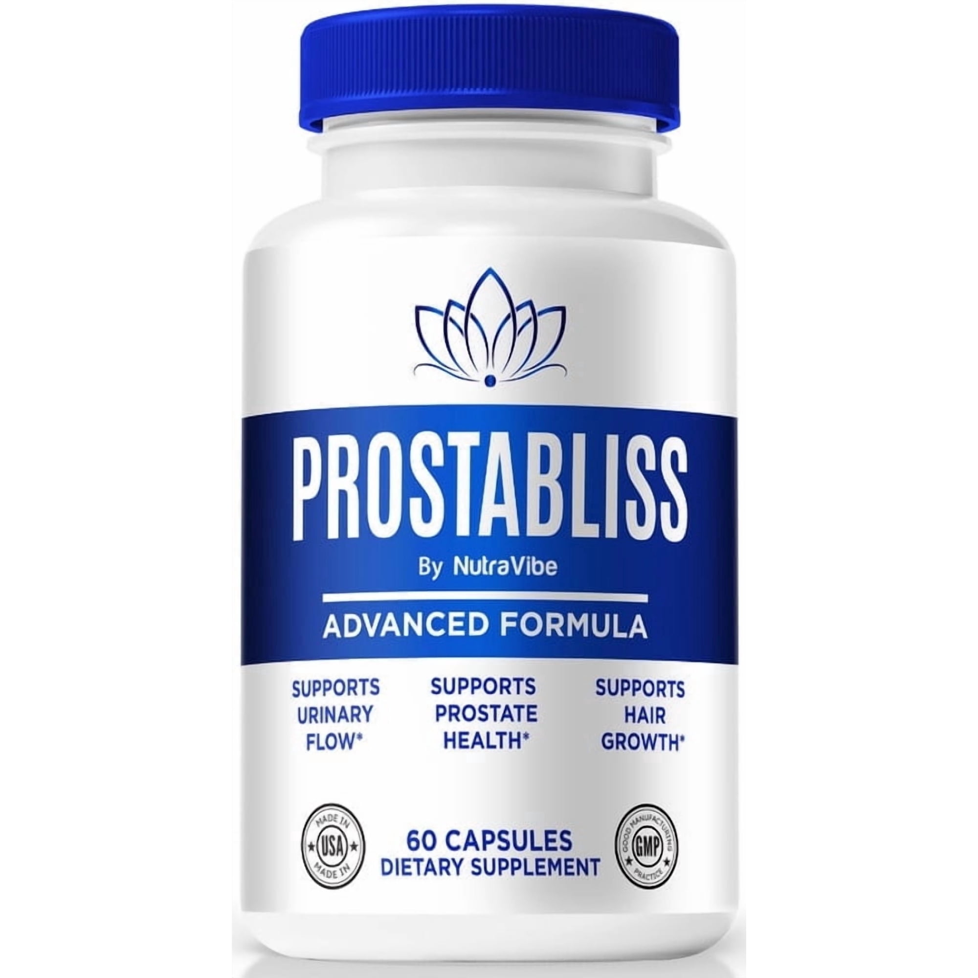 Prostabliss Capsules - Official Prosta Bliss 100 Pills For Prostate Heath, All Natural Formula To Support Control, Energy & Overall Well-Being, Prostabliss Plus Review (60 Capsules)