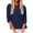 Navy, variant on Ladies Casual Spring Summer Linen Lapel Tie Pocket Long Sleeve Shirt Woman Tee Womens Long Sleeve Tee Juniors Active Shirts Shirts Comfy Women T Shirt Pack Women Long Sleeved T Shirts Athletic Wear