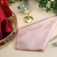 thumbnail image 5 of Balsa Circle 10 Pieces 20 x 20 in Dusty Rose Premium Velvet Napkins Wedding Party Events Dinner Catering Linens Decorations Supplies, 5 of 7