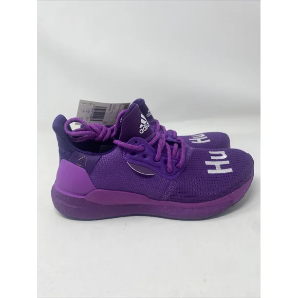 Adi - das Solar HU PRD Mens 5 Glide X Pharrell Time- Pack Purple Shoes Sneakers