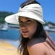 thumbnail image 2 of Sombrero pico plegable - Gorra de playa para deportes al aire libre para mujer - Nailon tejido ligero - Talla única, 2 of 4