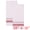 Red, variant on Unique Bargains 2Pcs Plaid Absorbent Quick-Drying Kitchen Towels Red 28" x 16"