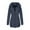 Blue Coat for Women, variant on Women's Packable Puffer Jacket - Lightweight Winter Warm Long Quilted Puffer Coat with Detachable Hood Green L