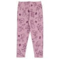 thumbnail image 4 of Marvel Spidey & His Amazing Friends Spider-Man Miles Morales Toddler Girls T-Shirt & Leggings Outfit Set White / Purple 5T, 4 of 5