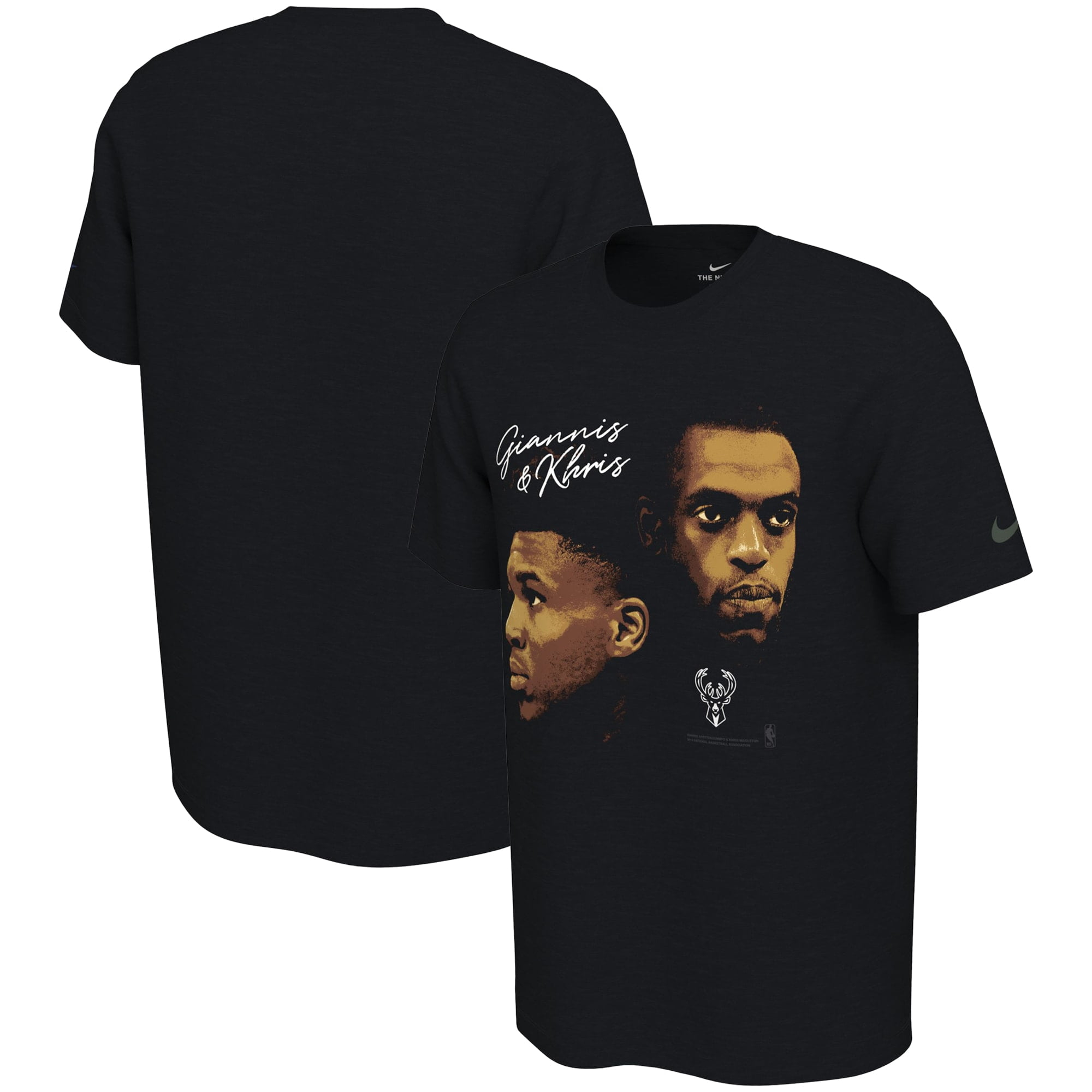 Khris Middleton & Giannis Antetokounmpo Milwaukee Bucks ...