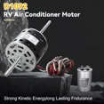 thumbnail image 3 of Aniceparthy 14683069 RV Air Conditioner Motor W/Capacitor fit Coleman Mach AC Fan Motor 6/8000 series, 3 of 6