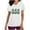 AA-White, variant on Lucky Clover Rainbow Shirts for Women 2025 St Patrick's Day Short Sleeve Irish Shirts Loose Fit V-Neck Scrubs Tops with Pockets Green XXL on Sale Clearance