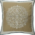 thumbnail image 4 of Nanshing Reina 7 Piece Traditional Damask Comforter Set, Blue, King, 4 of 7