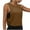 Brown, variant on cocolona Womens Summer Workout Tank Tops Crew Neck Sleeveless Gym Running Yoga Sports Shirts S-2XL