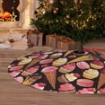 thumbnail image 6 of Yiaed Ice Cream Cake Print Christmas Tree Skirt , Tree SkirtsTree Mat for Christmas Winter Holiday Indoor Decorations-30", 6 of 7