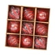 thumbnail image 2 of Bolas colgantes navideñas,Adornos de bolas navideñas Bolas colgantes navideñas,Adornos colgantes para el árbol de Navidad,Adornos para árbol de Navidad irrompibles de 3,15 Rojo, 2 of 9