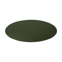 Round Table Mat Double Sided Two Color Design, Rainproof Oil-Resistant Heat Insulating Placemat for Dining Table Home Use, 1 Pack – Home Kitchen Decor