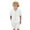 White, variant on THDHVS Boys Suit,Boys Summer Outfits,Boys' Casual Solid Color Button Pocket Shirt Holiday Vacation Beach Shorts Two-piece Set Short Sleeved Lapel Set White 9-10 Years