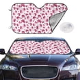 thumbnail image 2 of Fotbe Lilies Flowers Car Windshield Sunshade | Sun Visor Protector Front Window Shade, Keeps Out UV Rays, Keeps Your Vehicle Cool-, 2 of 7