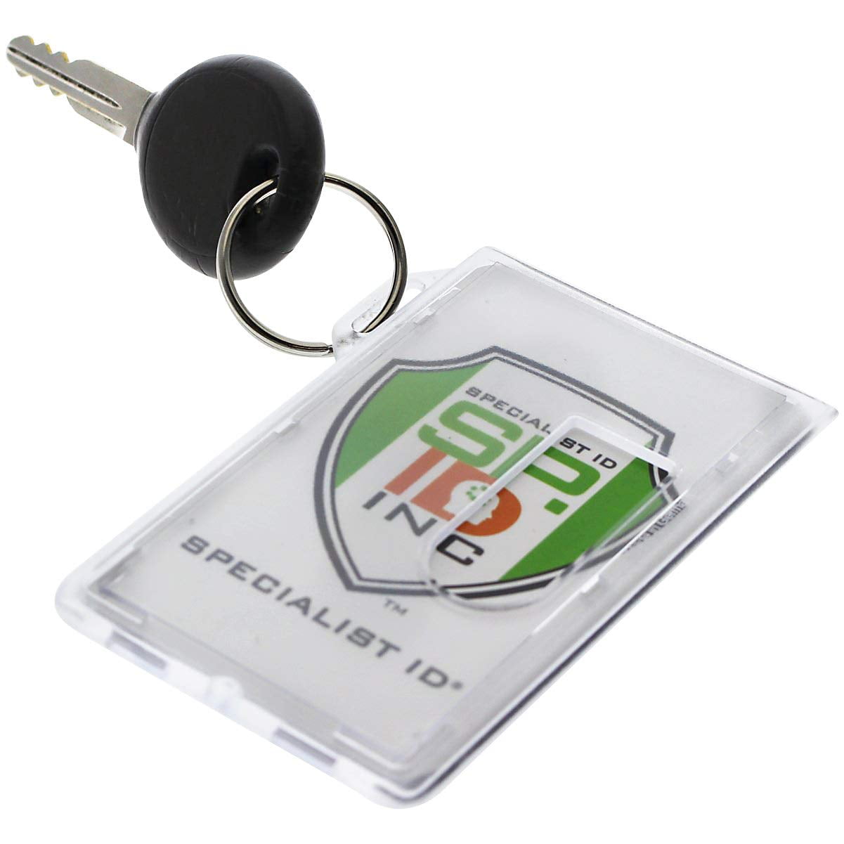 Lanyard Key Chain Badge Holder - Twin Pack Bloc