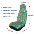 thumbnail image 6 of Haiem Fall Forest Squirrel Printed Car Seat Covers Set of 2, Universal Fit Car Seat Covers,Protective Seat Covers,Comfortable Car Seat Covers, Easy Installation Seat Covers, Vehicle Seat Covers, 6 of 9