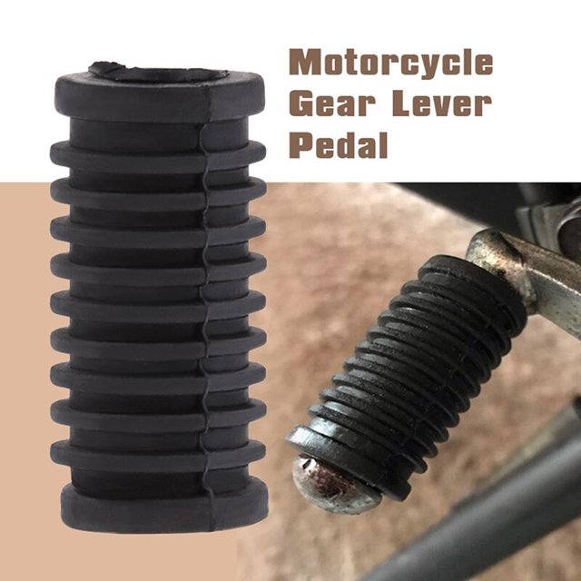 36MM Universal Motorcycle Gear Shift Lever Pedal Foot Pad Rubber CoverOneSize He Qiyong unisex