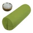 thumbnail image 4 of GARENDE Yoga Bolster Machine Washable Cover Yoga Pillow for Balance Restorative Yoga Cylinder Green, 4 of 9